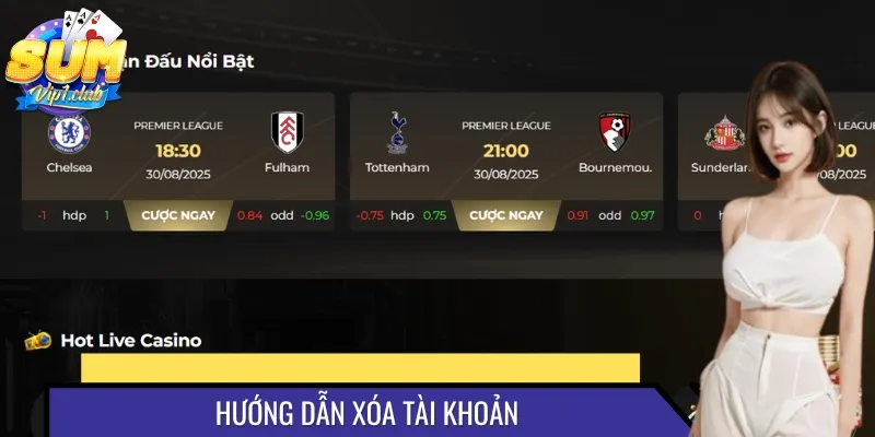 Hướng Dẫn Xóa Tài Khoản SUMVIP Đơn Giản Không Rắc Rối