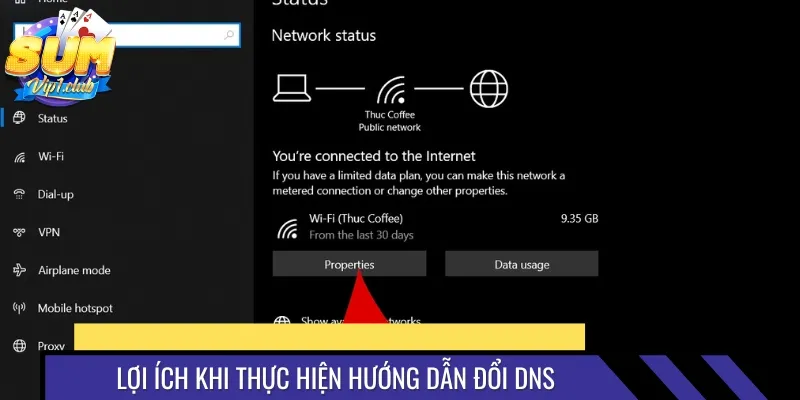 Thực hiện hướng dẫn đổi DNS đem lại nhiều lợi ích nổi bật cho anh em